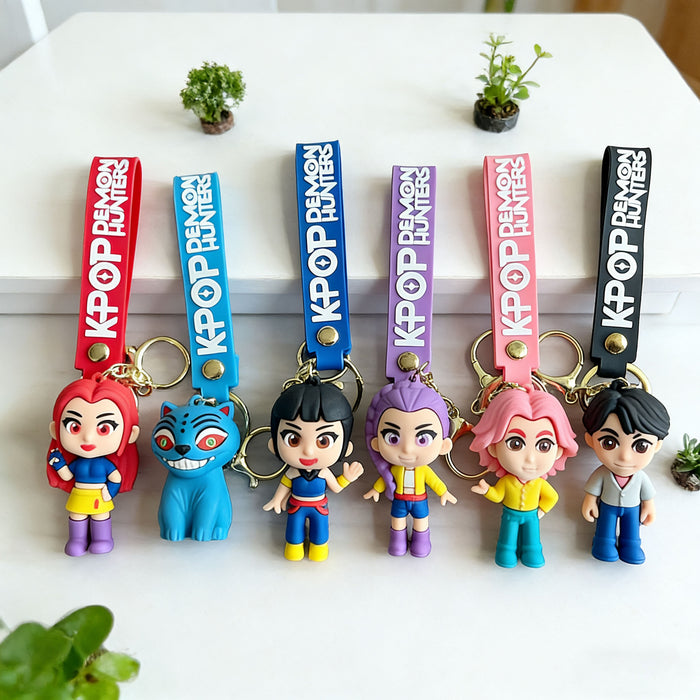 Wholesale KPOP Cute Cartoon Character Keychains