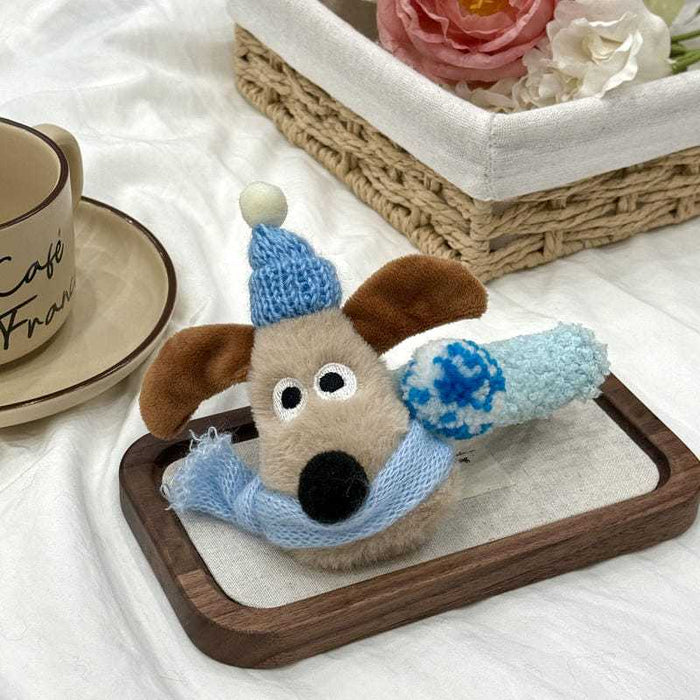 Wholesale Large Plush Cute  Dog Hair Clips