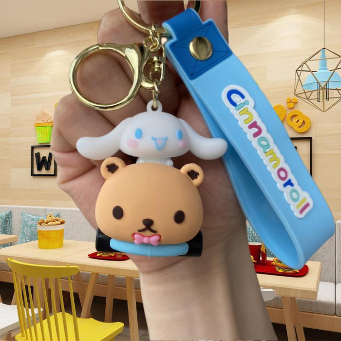 Wholesale Cartoon Doll Silicone Keychain JDC-KC-MingT068