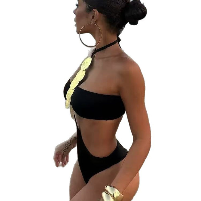 Wholesale New Split Swimsuit Women's Sexy Bikini Swimsuit Fashion Swimsuit