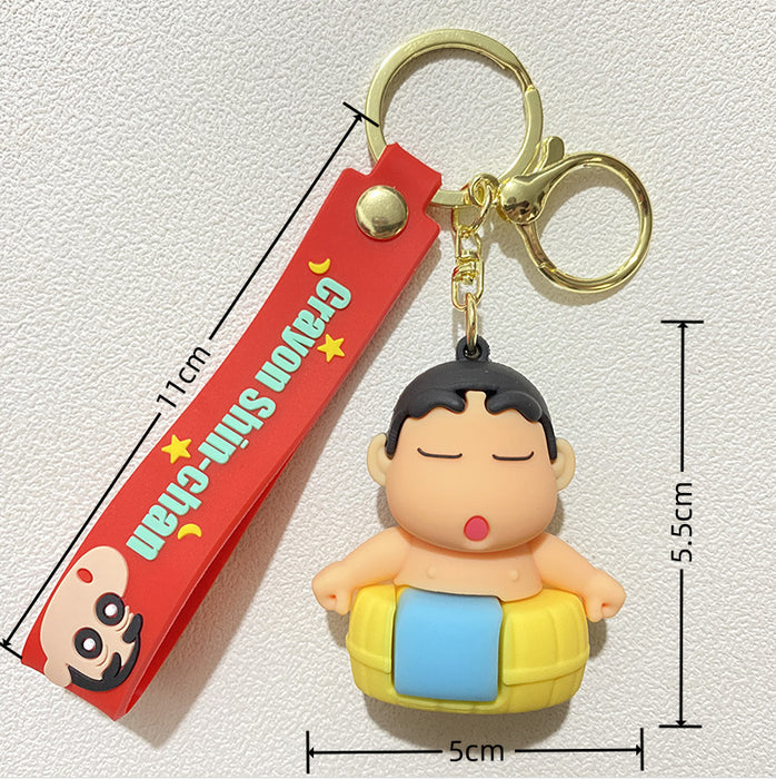 Wholesale PVC Cartoon Doll Keychain JDC-KC-WuYi130
