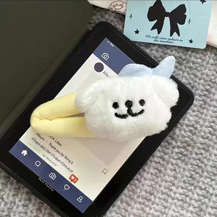 Wholesale Cute cartoon animal plush hair clips