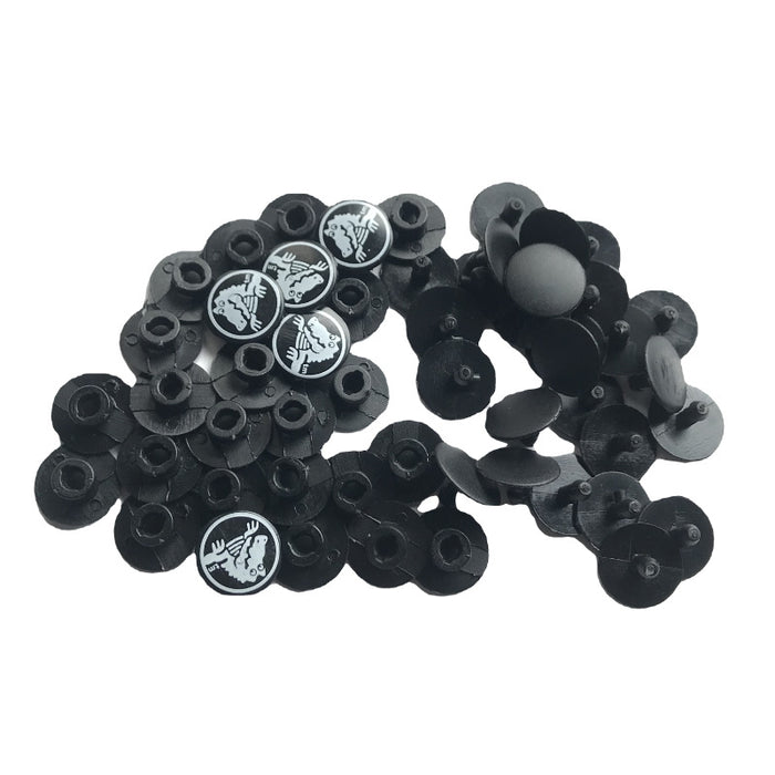 Wholesale EVA plastic buckle garden hole shoe lace buckle accessories shoe buckle side mother buckle