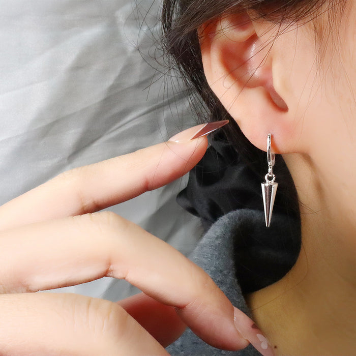 Wholesale Arrow Ear Buckle New Fashionable Conical Earrings Simple Style Personalized Earrings