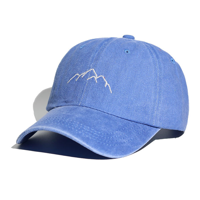 Wholesale Embroidery Washed Distressed Cotton Baseball Cap JDC-FH-Chunq009