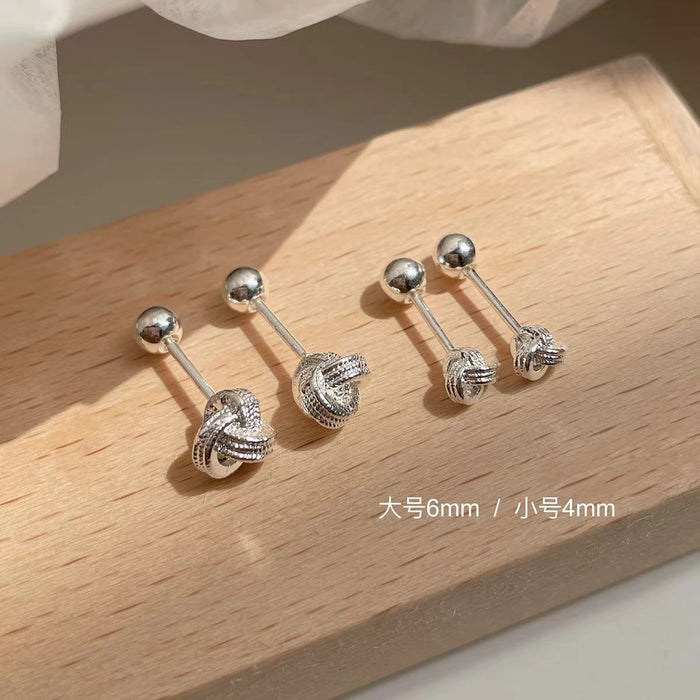 Wholesale Ear Stud Ear Stud-free Spiral Ear Bone Stud Female Distinctive Simple Ear Pole Earrings