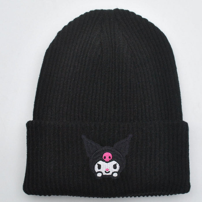 Wholesale Cartoon Embroidery Knitted Beanie JDC-FH-PeiN026