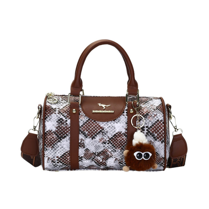 Wholesale Fashionable new snake patterned bag with large capacity and versatile temperament, single shoulder carrying crossbody bag