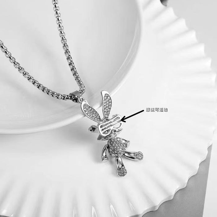 Wholesale Personalized Children's Stainless Steel Necklace JDC-NE-YSJZ009