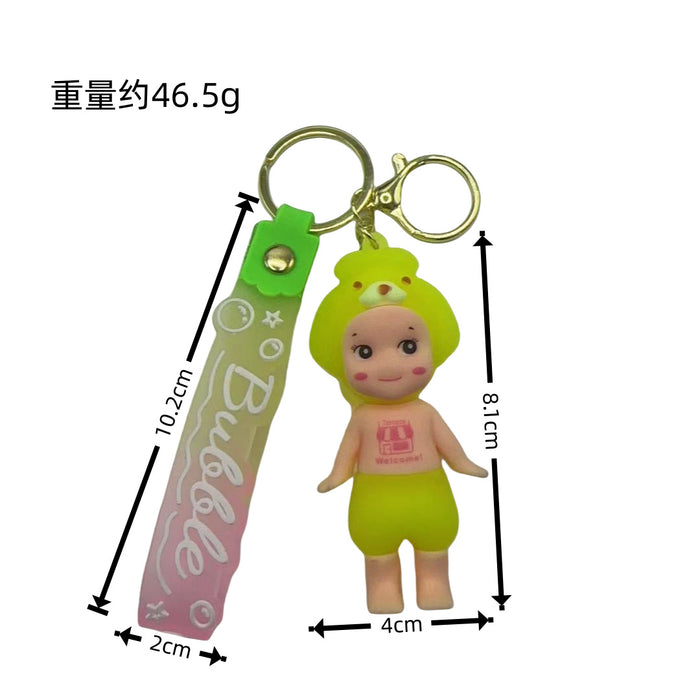 Wholesale Cartoon Angel Doll Candy House Series Keychain