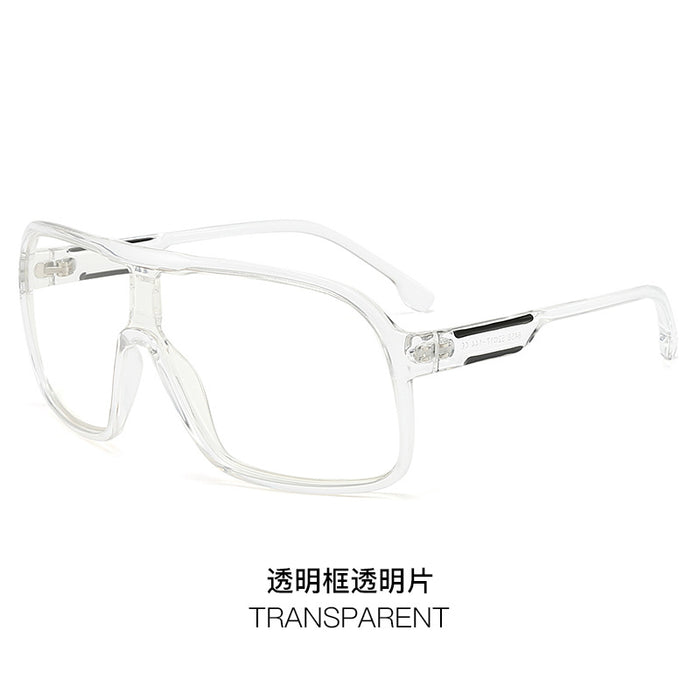 Wholesale New Polarized Large Frame Integrated Sunglasses Fashion Cycling Sports Mirrors Outdoor Sunshade Mirrors