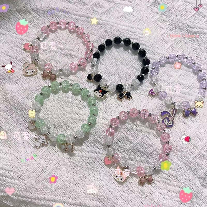 Wholesale Cartoon Crystal Bracelet Student Bracelet Best Friend Gift