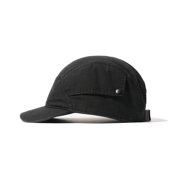 Wholesale Retro functional short brimmed hat, outdoor duckbill cap, workwear, baseball cap
