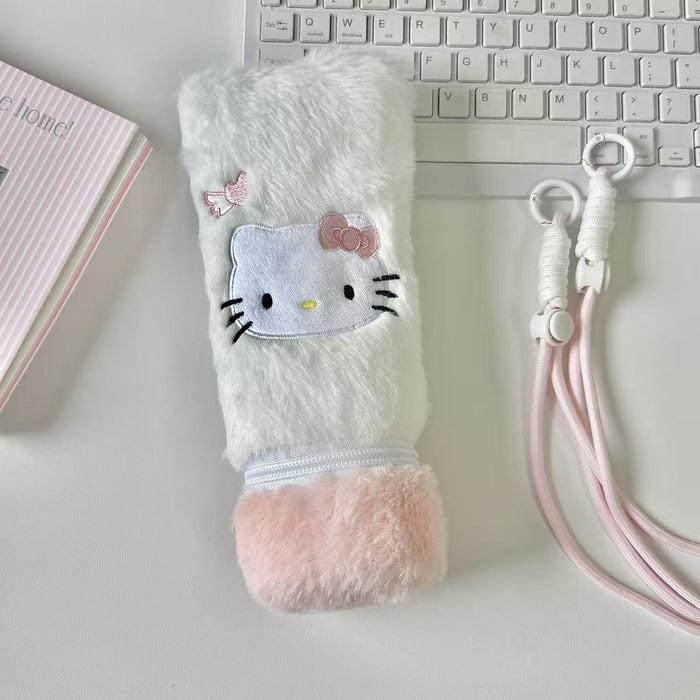 Wholesale Cartoon Plush Toothpaste Pencil Bags