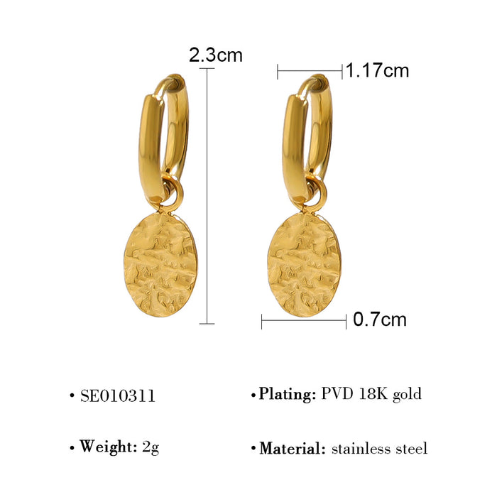 Wholesale Geometric Ear Buckle Fan-shaped Butterfly Diamond Ring Earrings Women's Earrings
