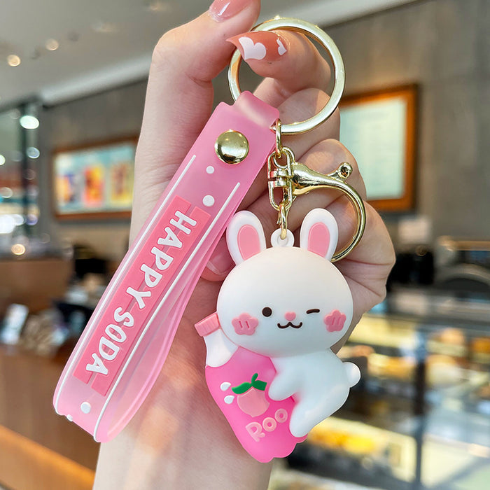 Wholesale Cute Animal Bubble Water Backpack Bag Pendant