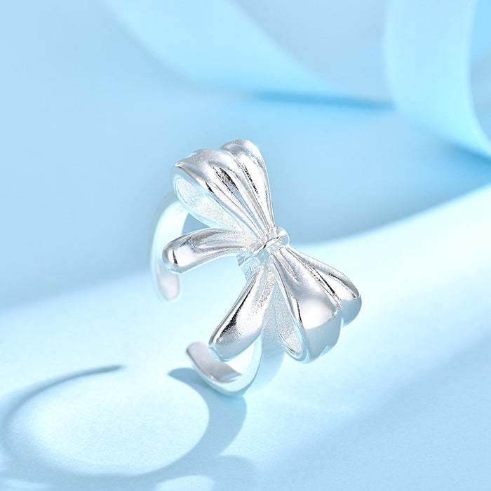 Wholesale Butterfly ring, niche, light luxury, high-end, versatile ring, open index finger ring