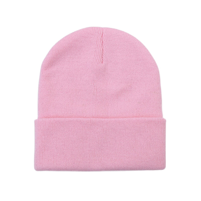 Wholesale Solid Color Acrylic Knitted Beanie JDC-FH-Kamie008