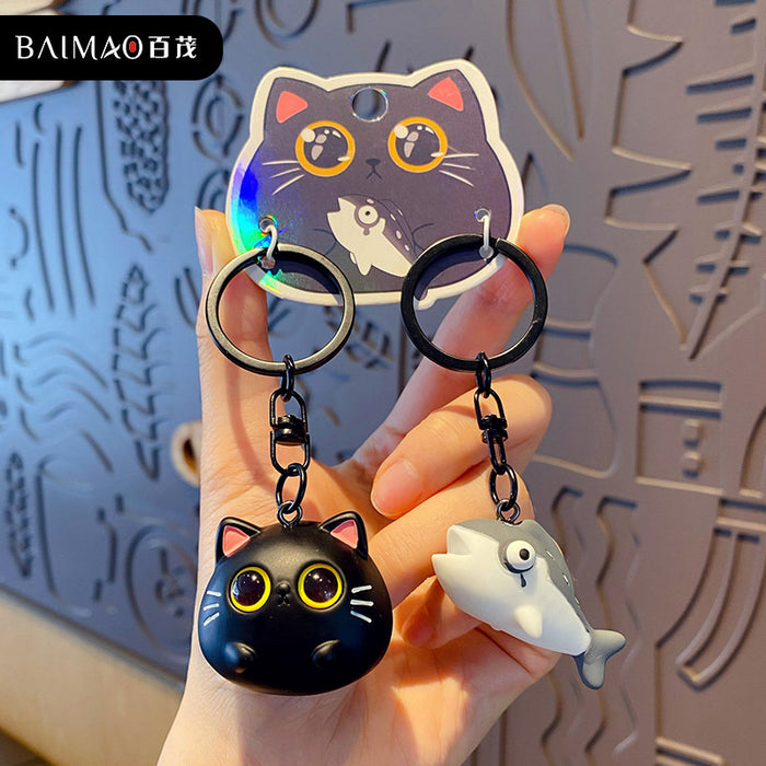 Wholesale Original Couple Keychain Cute and Exquisite Resin Doll Keychain Pendant Gift