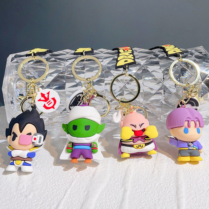 Wholesale Cartoon Silicone Doll Keychain JDC-KC-QiChao046