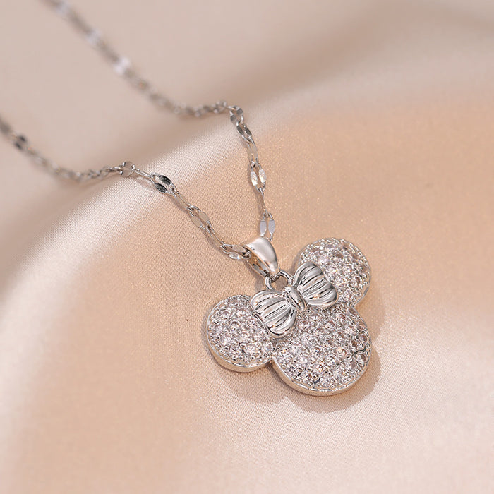 Wholesale Necklace full of diamonds temperament pendant, collarbone chain