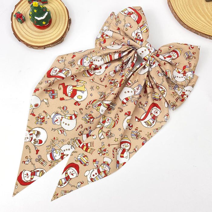 Wholesale Christmas bow ribbon headband Hair Clips