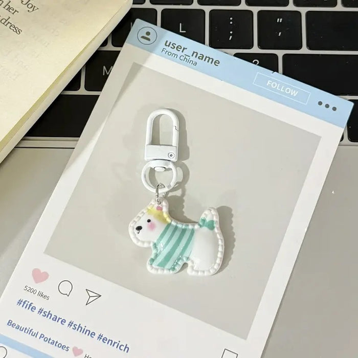 Wholesale Cartoon Rocking Horse Keychain