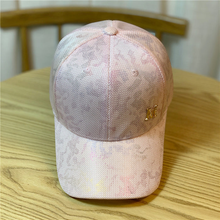 Wholesale Sunshade Bronzing Large Brim Camouflage Baseball Cap Face Revealing Cap