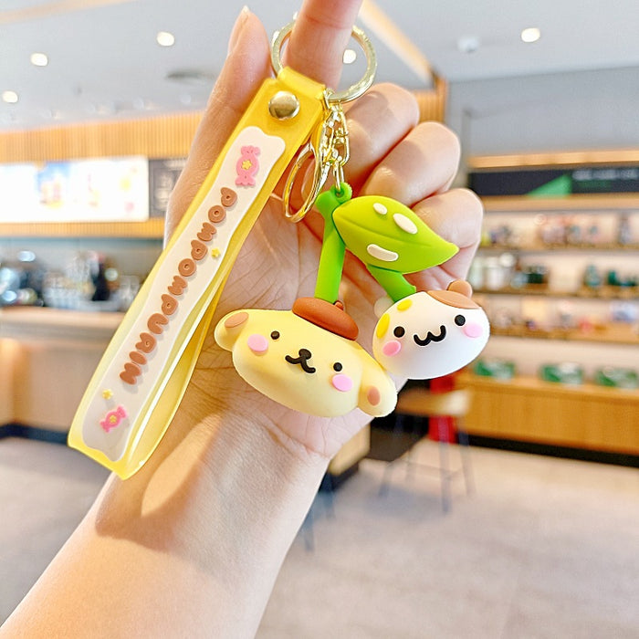 Wholesale Cartoon Doll Silicone Keychain JDC-KC-MingT267