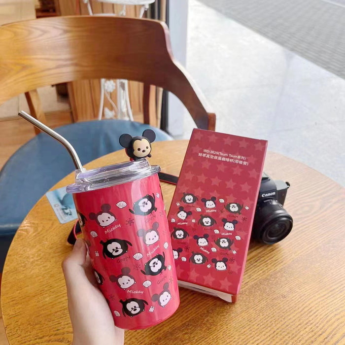 Wholesale Bear Thermos Cup Straw Cup Water Cup Coffee Cup Office Cup