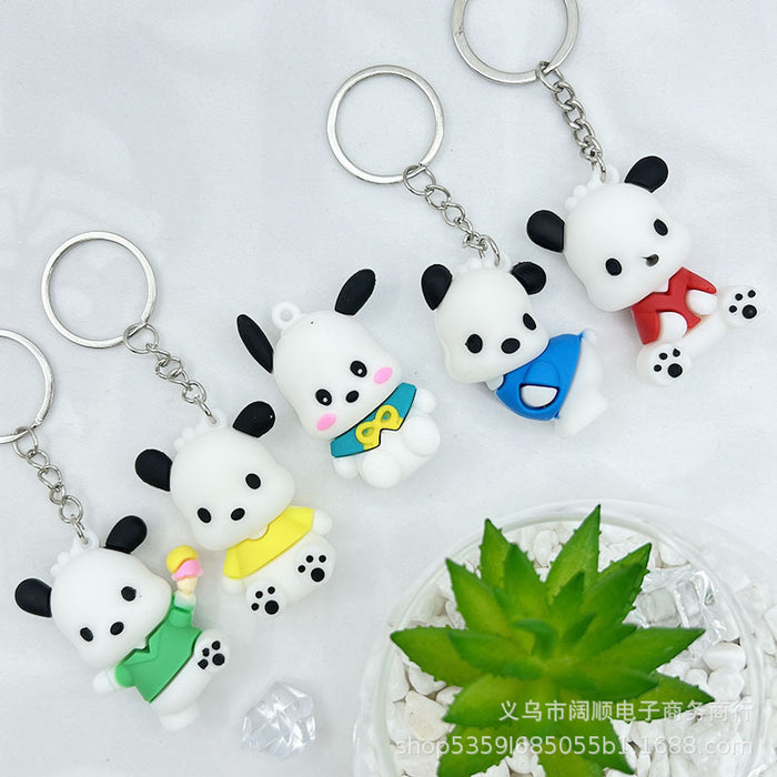 Wholesale Cartoon  Keychain Doll Pendant Cream Glue Phone Case