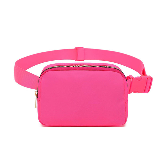 Wholesale Outdoor Running Waist Bag Lulu Same Style Crossbody Bag Chest Bag Nylon Waterproof Sports Waist Bag