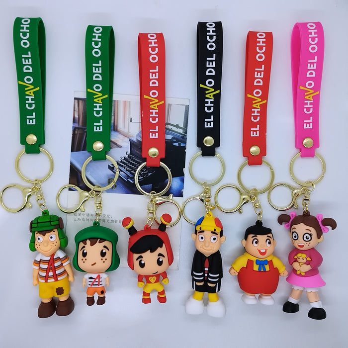 Wholesale Cartoon Friday night funk key chain pendant bag car key chain Accessories