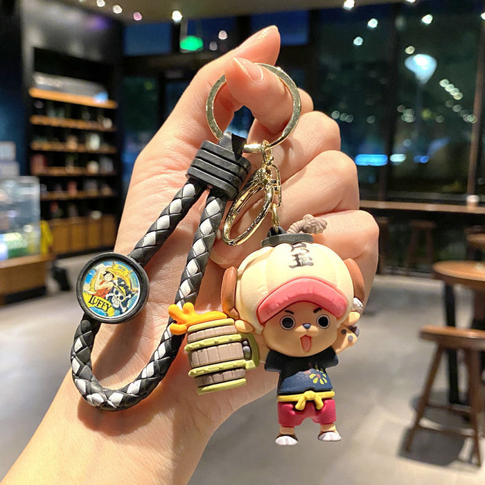 Wholesale Metal Keychain Cartoon Anime Cosplay Bag Charm Gift for Car Key Accessory MOQ≥2