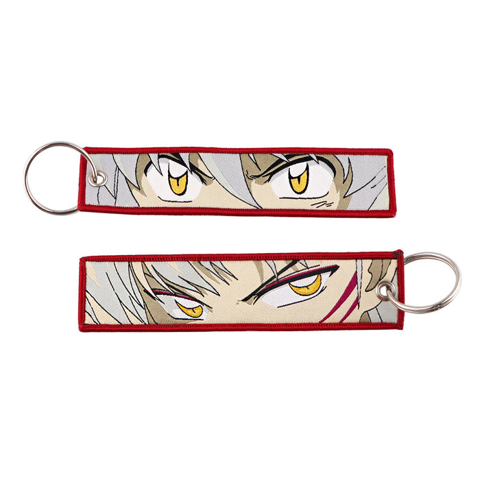 Wholesale Anime Style Woven Cloth Keychain Lanyard For Car Keys Fashion Accessory