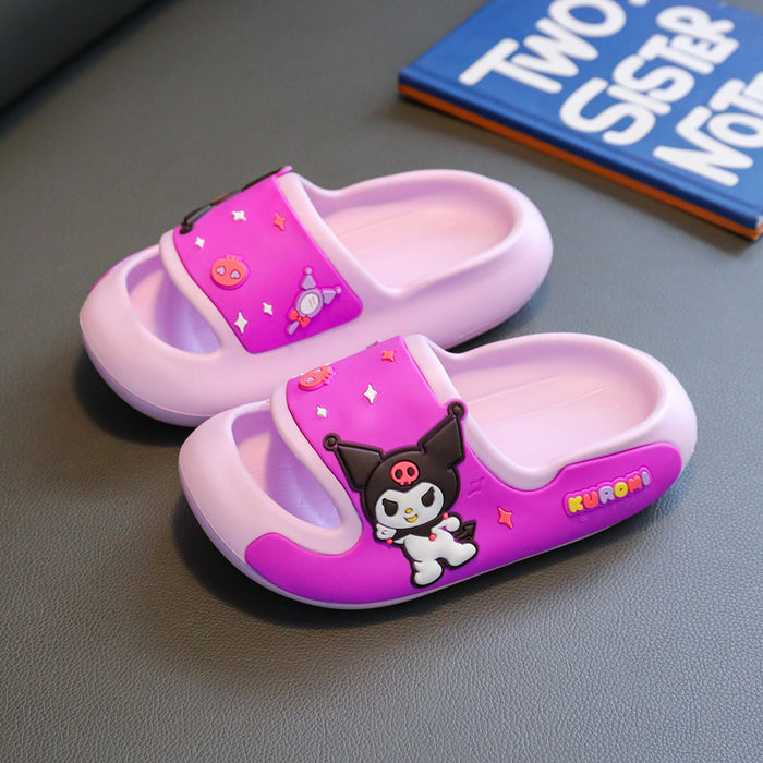 Wholesale EVA Summer Cute Cartoon Children's Slippers JDC-SP-TAN008