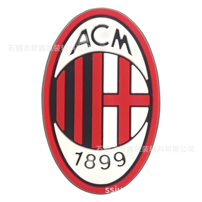 Wholesale 50pcs Football team standard Jersey Shoes Charms