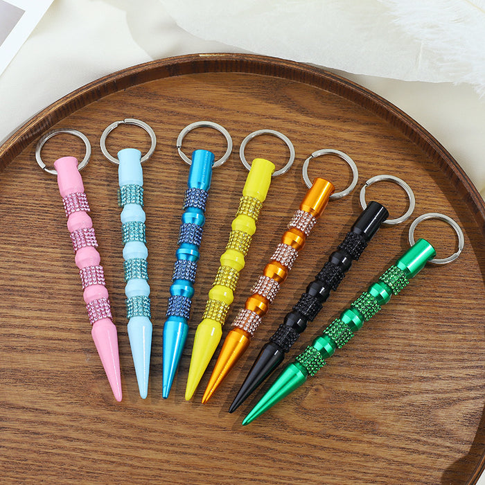 Wholesale Multifunctional Pen Shape Metal Keychain JDC-KC-ZY023