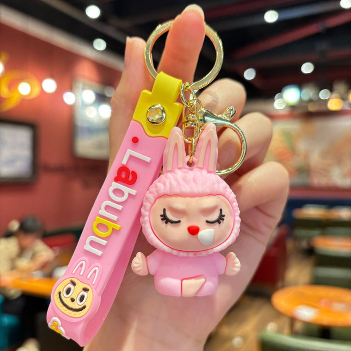 Wholesale Creative cartoon doll keychain, children's bag pendant, car keychain gift