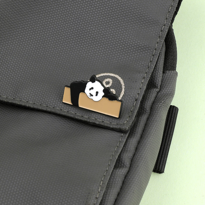 Wholesale Panda Cartoon Cute Brooch Metal Badge Animal Pin