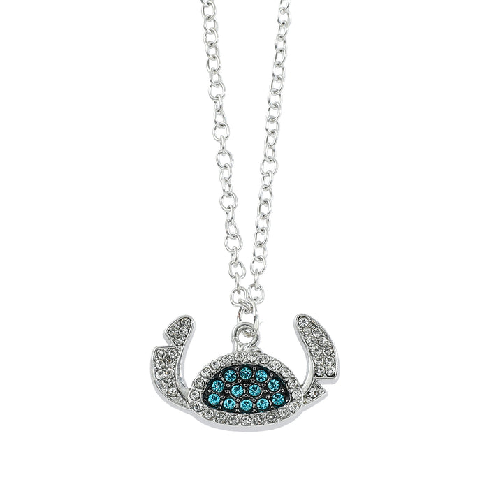 Wholesale Cartoon Rhinestone Oil Drip Necklace Pendant