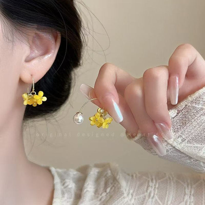 Wholesale Grape Theme Acrylic Earrings - Summer Fashion Jewelry Accessory Gift