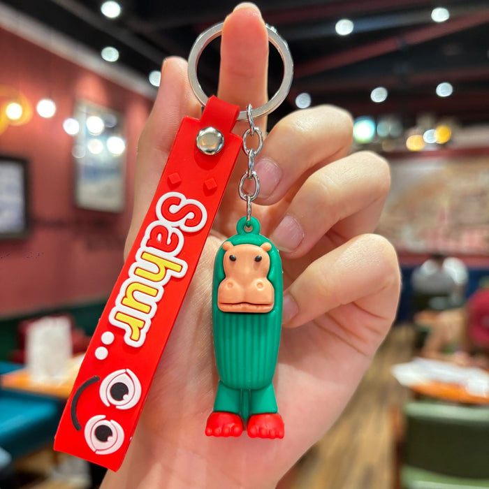 Wholesale Doll keychain pendant cartoon funny series keychain car keychain bag accessories