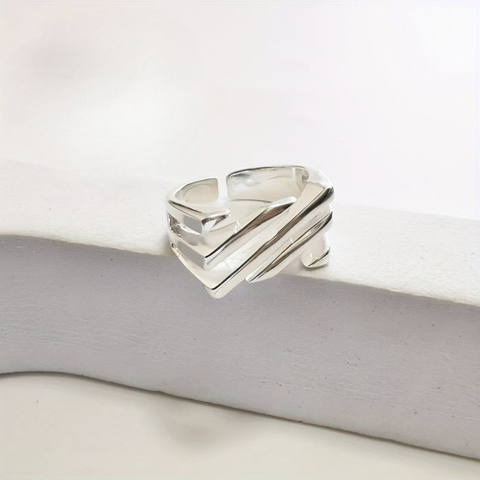 Wholesale Hollowed-out multi-layered twill ring