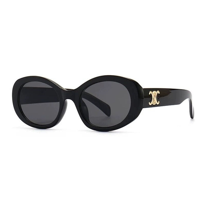 Wholesale Retro sunglasses, women's cat eyes, oval shaped, high-end, sun protection, UV protection, polarized sunglasses