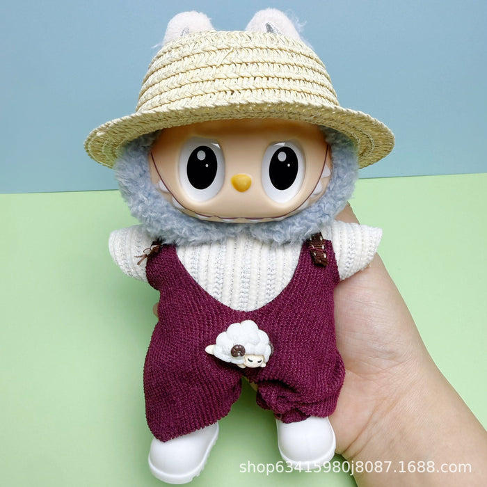 Wholesale Doll clothes can be worn and replaced with plush clothes and accessories