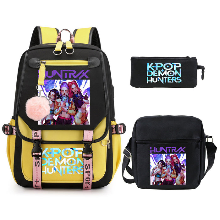 Wholesale Printed Children' s Fashion Backpack,  Large Capacity  Casual School Bag