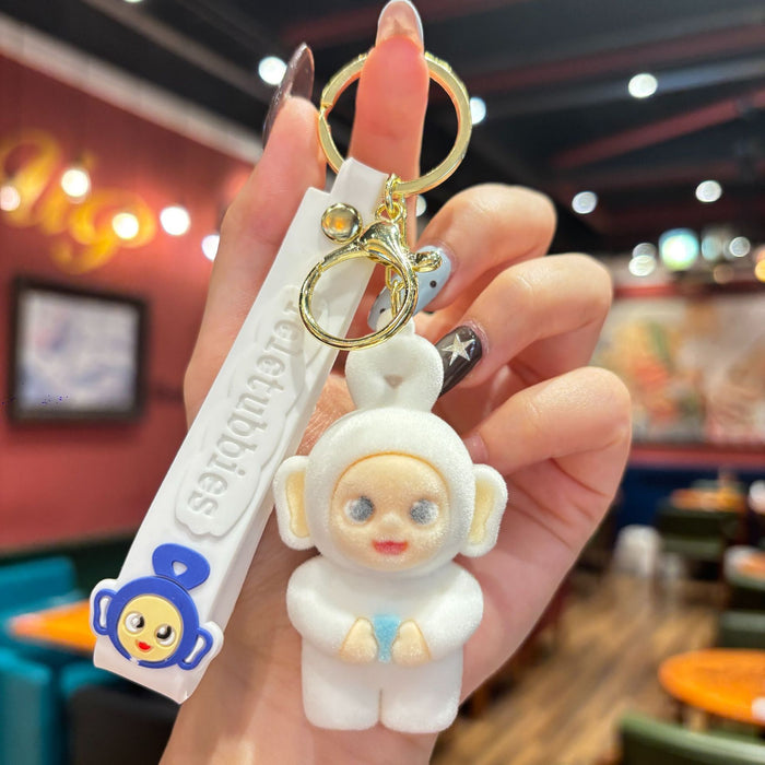 Wholesale Flocked Doll Key Pendant Plush Doll Pendant Bag Pendant Creative Birthday Gift Pendant Gift