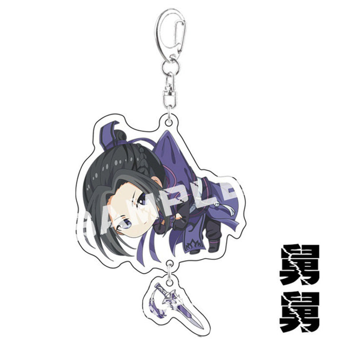 Wholesale Anime peripheral acrylic keychain pendant