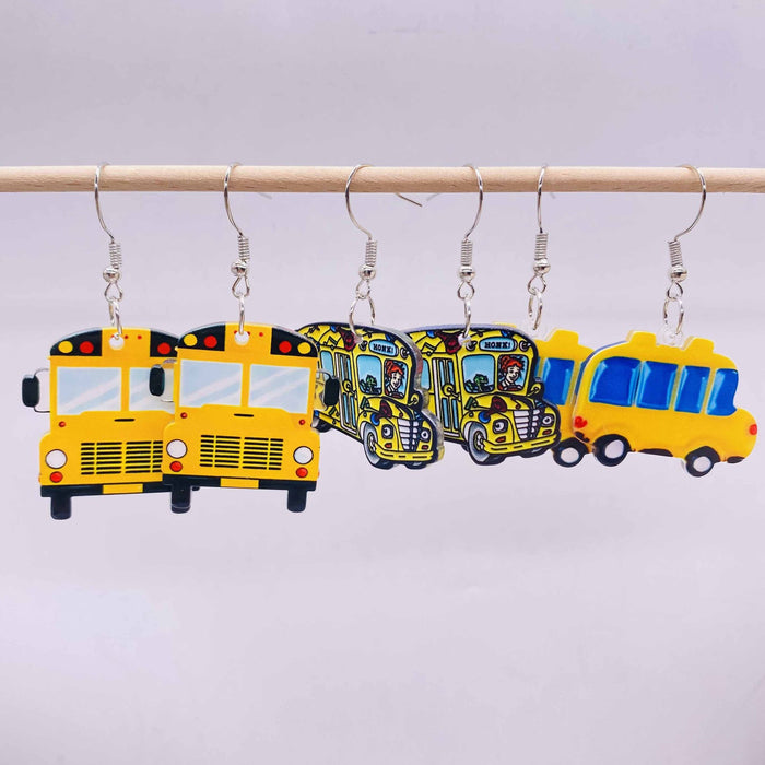 Wholesale Back-to-school season Teacher' s Day acrylic earrings